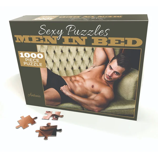 1000-Piece Sexy Puzzles Men In Bed - Antonio