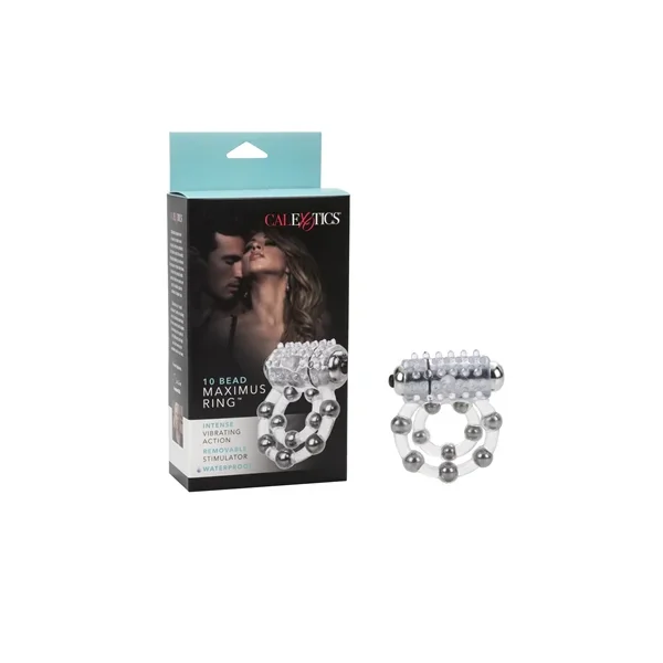 10 Bead Maximus Ring – Clear