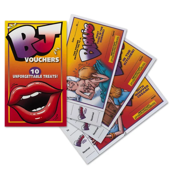 10 BJ Oral Sex Vouchers