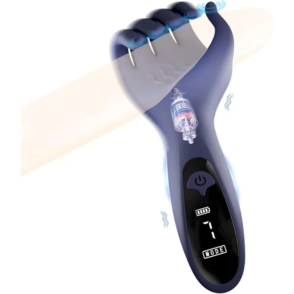 10 Frequency Male Masturbator Finger Penis Vibrator