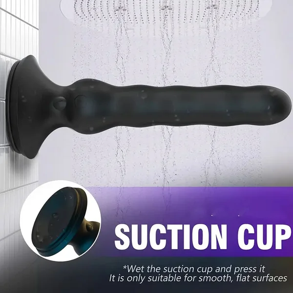 10 Vibrating 4 Wave Modes Butt Plug Vagina Massager G Spot Stimulator