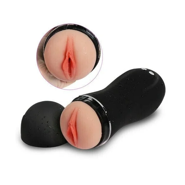 10 Vibrations Pussy Pocket Moaning Male Masturbators