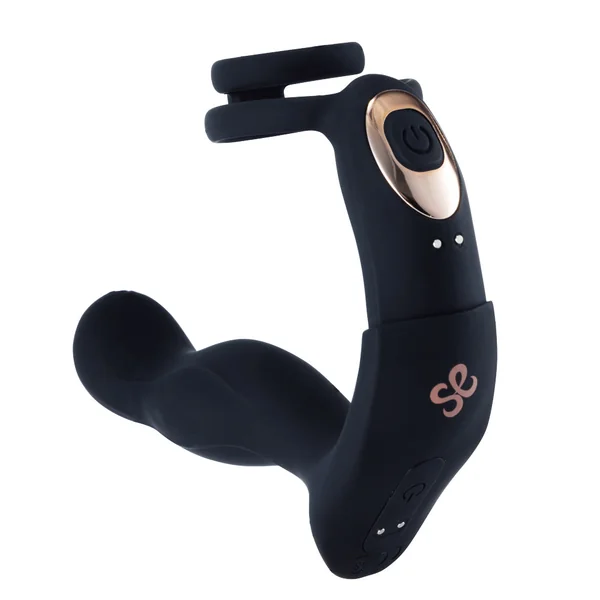 2024 new arrival Lockink Sevanda Black Mamba Prostate Cock Ring Massager