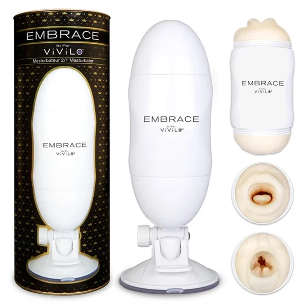 2-in-1 Masturbator - Vivilo - Embrace