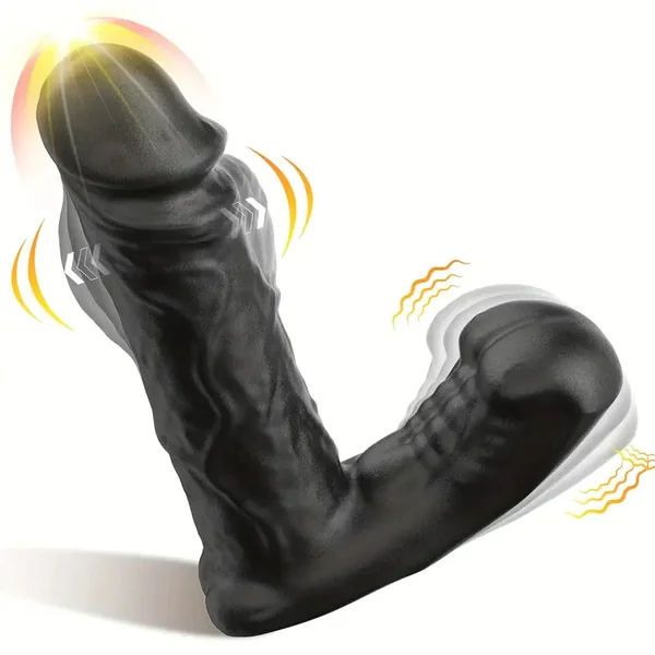 3 Extensions 10 Vibration Modes Heated Butt Plug Sex Toy Massager