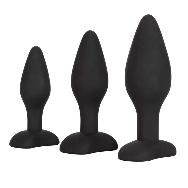 3 Piece Silicone Anal Exerciser Kit