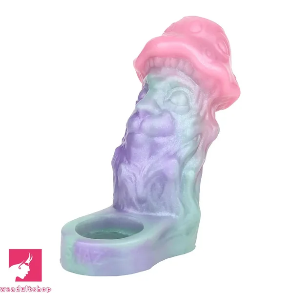 4.44in Spore Bloom SHAZ-3016 Fantasy Hollow Dildo Cock Sleeve Extension
