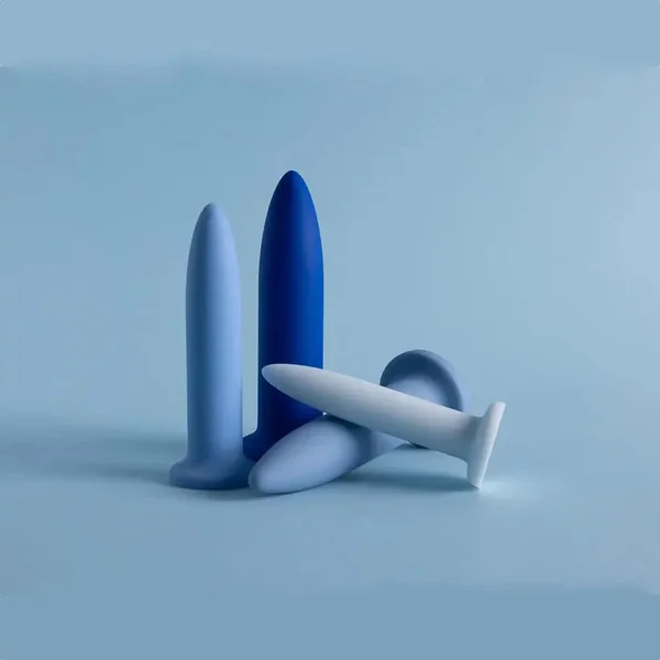 4-Piece Silicone Anal Dilator Set