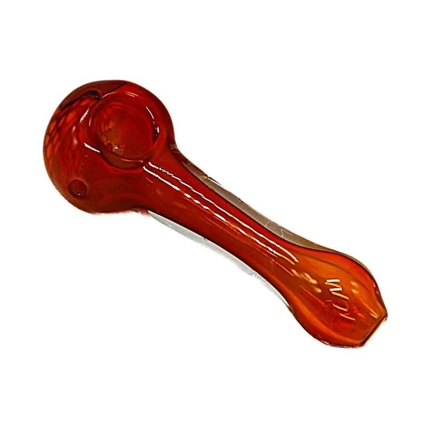 5398 4″ Confetti Frit Hand Pipe with 4 Marble Crown on Bowl