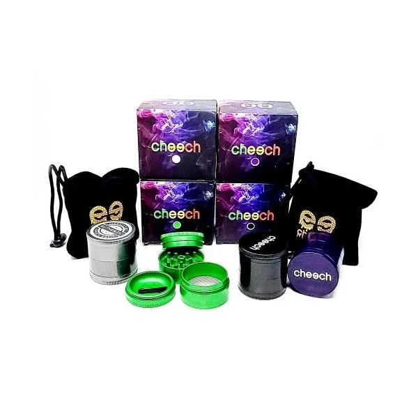 53MM Cheech Non Stick Grinder With Pouch & Box