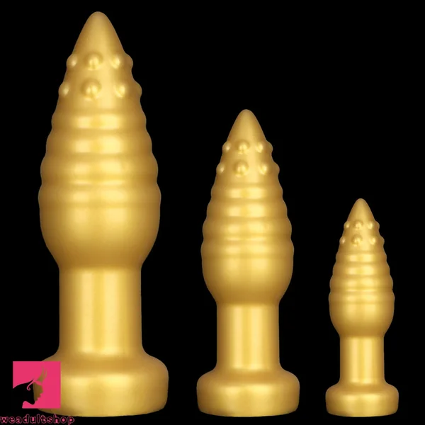 5.51in 7.87in 10.23in Extra Large Silicone Soft Spiked Pointed Cock Dildo