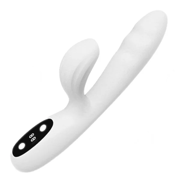 5-Frequency Sucking Stretching and Heating Female Vibrator