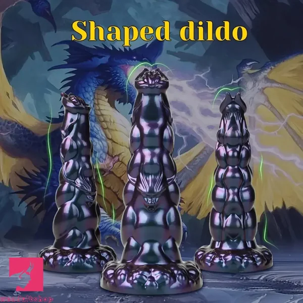 7.95in 9.17in 10.62in 12.75in 14.79in Monster Huge Silicone Stuffed Dildo