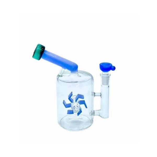 7″ Inch Wind Mill Cylinder Bent Neck Water Pipe