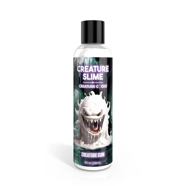 8oz Creature Slime Creature Cum Unscented Jizz - Lubricant - Clear