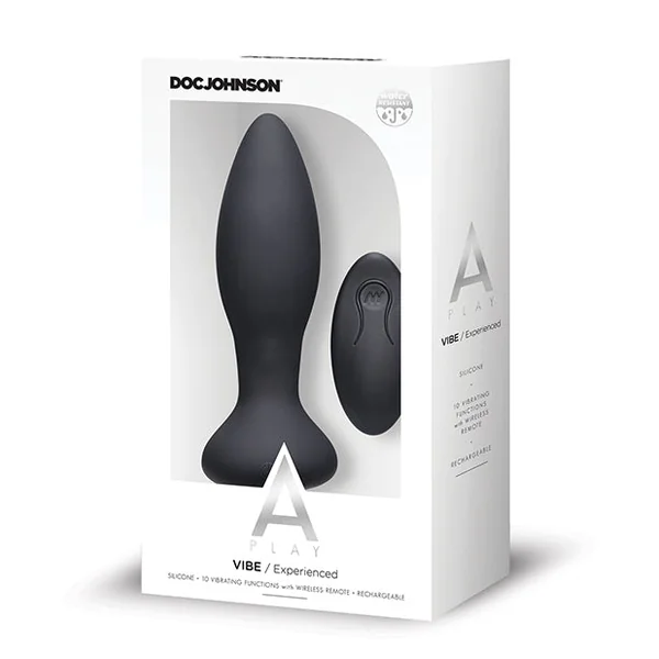A Play Rechargeable Silicone Experienced Anal Plug
