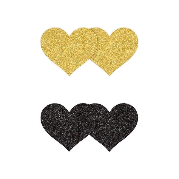 Accessories for Lingerie - NS Novelties - Pretty Pasties - Glitter Heart