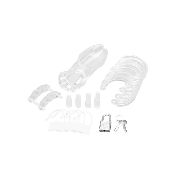 Acrylic See-thru Chastity Cage