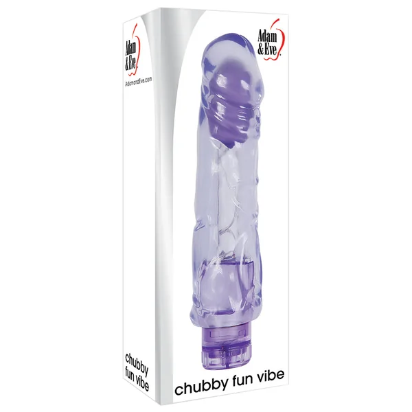 Adam & Eve Chubby Fun Vibe - Purple 9"