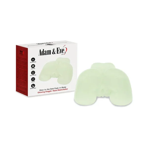 Adam & Eve Glow-in-the-Dark Peek-A-Booty Masturbator