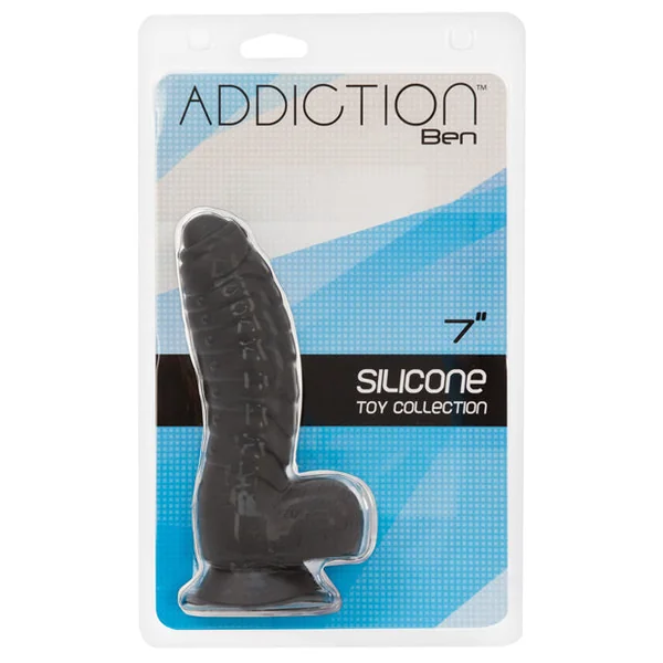 Addiction Ben 7" Dildo - Black