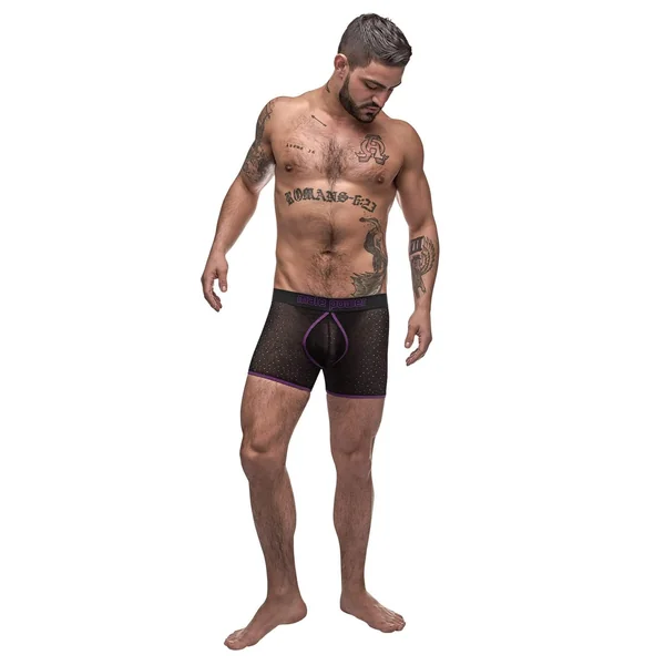 Airotic Mesh Enhancer Short - Black - Medium