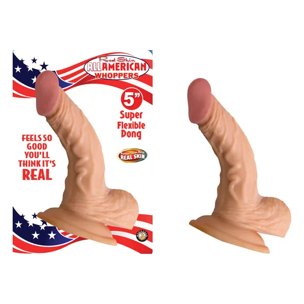 ALL AMERICAN WHOPPER 5IN W/BALLS FLESH
