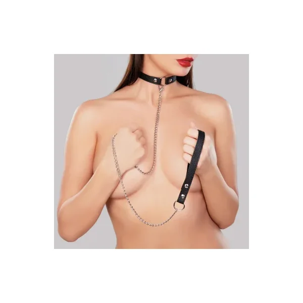 Allure Adore Paramour Collar with Detachable Leash