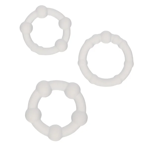 Alpha Liquid Silicone Beaded Rings