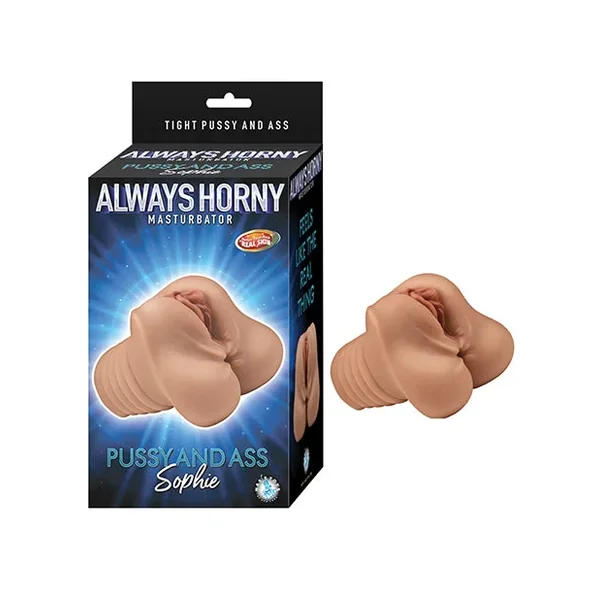Always Horny Pussy & Ass Masturbator – Sophie – Brown