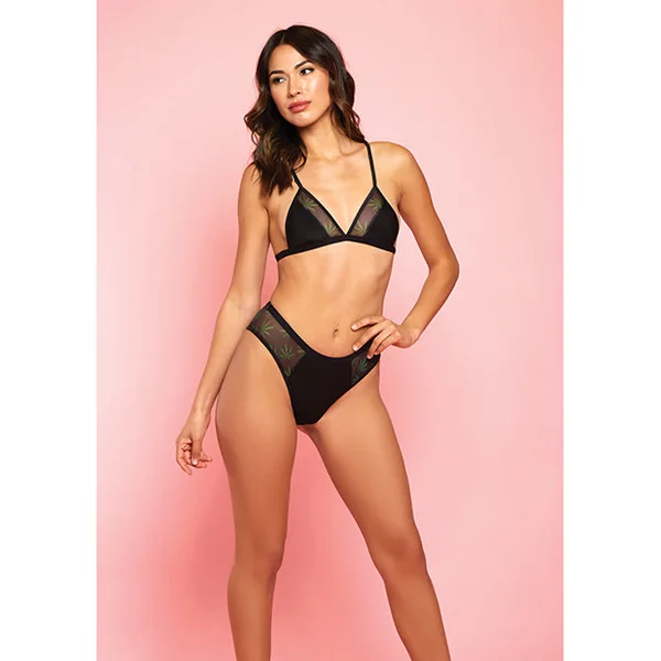 Amnesia Haze Bra & Panty Black