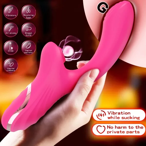 Amour Vibe Sucking Vibrator 20 Modes G-Spot Vibrator