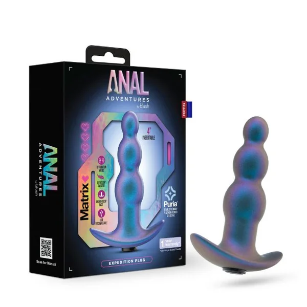 ANAL ADVENTURES MATRIX EXPEDITION PLUG LUNAR BLUE