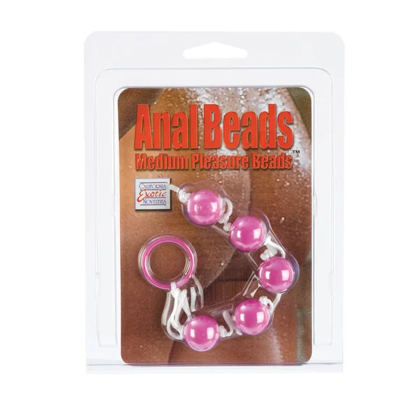 ANAL BEADS-MED-ASST COLORS