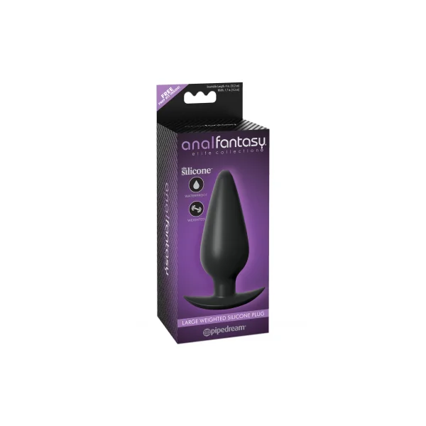 ANAL FANTASY ELITE LARGE WEIGHTED SILICONE PLUG
