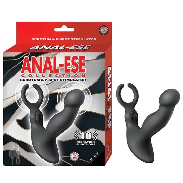 Anal-Ese Collection Scrotum & P-Spot Stimulator – Rechargeable