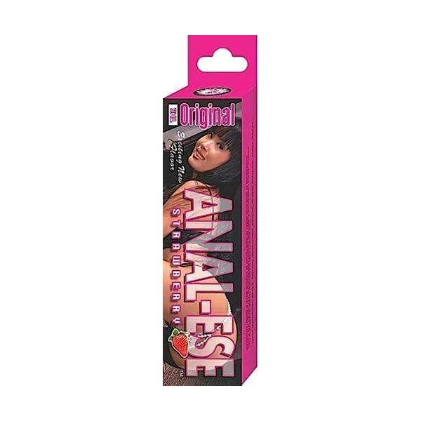 Anal-Ese Cream Strawberry Flavor .5 Oz