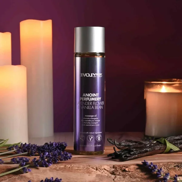 Anoint Perfumery Lavender Flower & Vanilla Bean Massage Oil