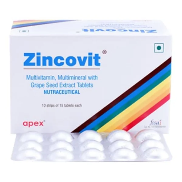 APEX ZINCOVIT TABLET (15 Tablets)