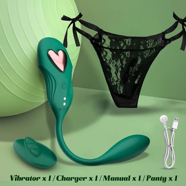 APP Controlled Clit Sucker - Double End Vibrating Panty Egg G Spot Clitoris Stimulator