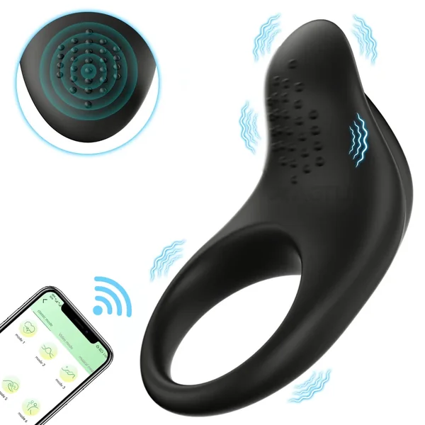 APP Controlled Vibrating Cock Ring