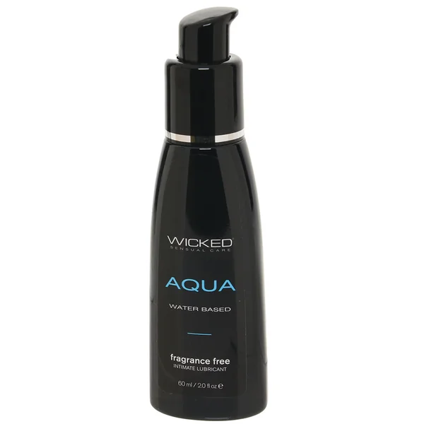 Aqua Fragrance Free Water Based Lube 2oz/60ml