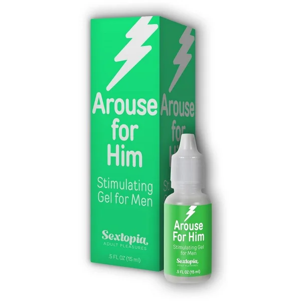 AROUSE FOR HIM STIMULATING GEL .5 OZ BOTTLE