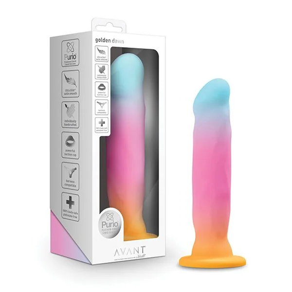 Avant Golden Dawn Silicone Dildo
