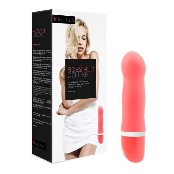 B swish - bdesired deluxe vibrator coral sex toy women