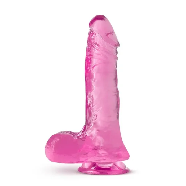 B Yours Plus Ram n’ Jam Realistic Dildo with Balls 8in – Pink