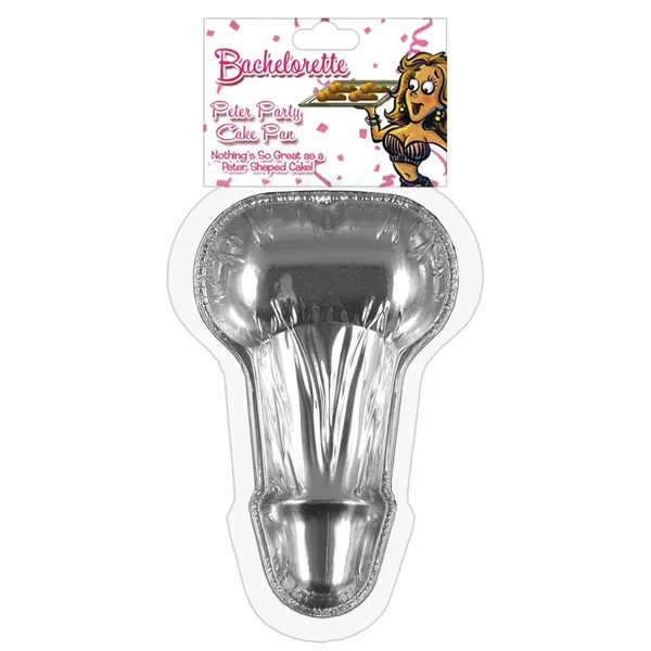 Bachelorette Disposable Peter Party Cake Pan – Small Pack of 6