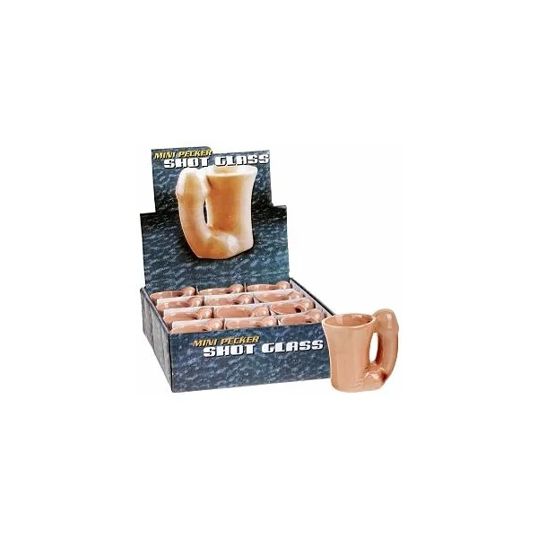 BACHELORETTE MINI PECKER SHOT GLASS (EACH)