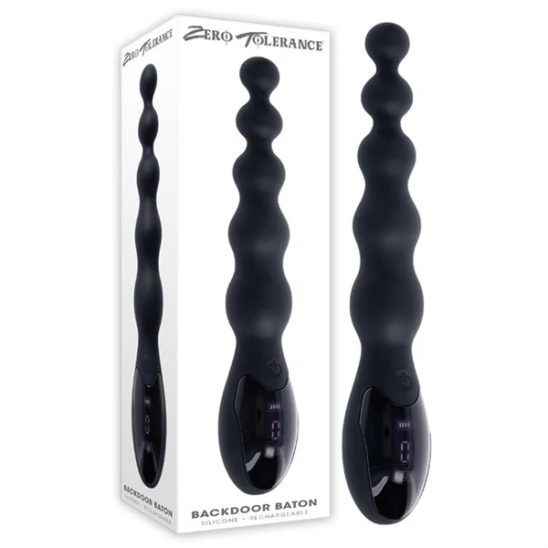 Backdoor Baton Vibrating Anal Beads by Zero Tolerance