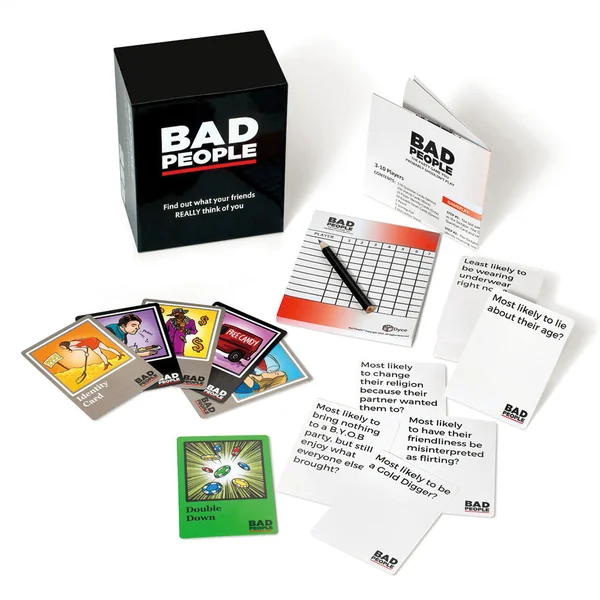 Bad People Adult Card Game